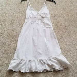 White summer dress